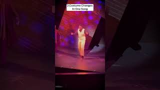 How hot do you think it was under all that?? #sisteract #musicaltheatre #theatrekid #quickchange