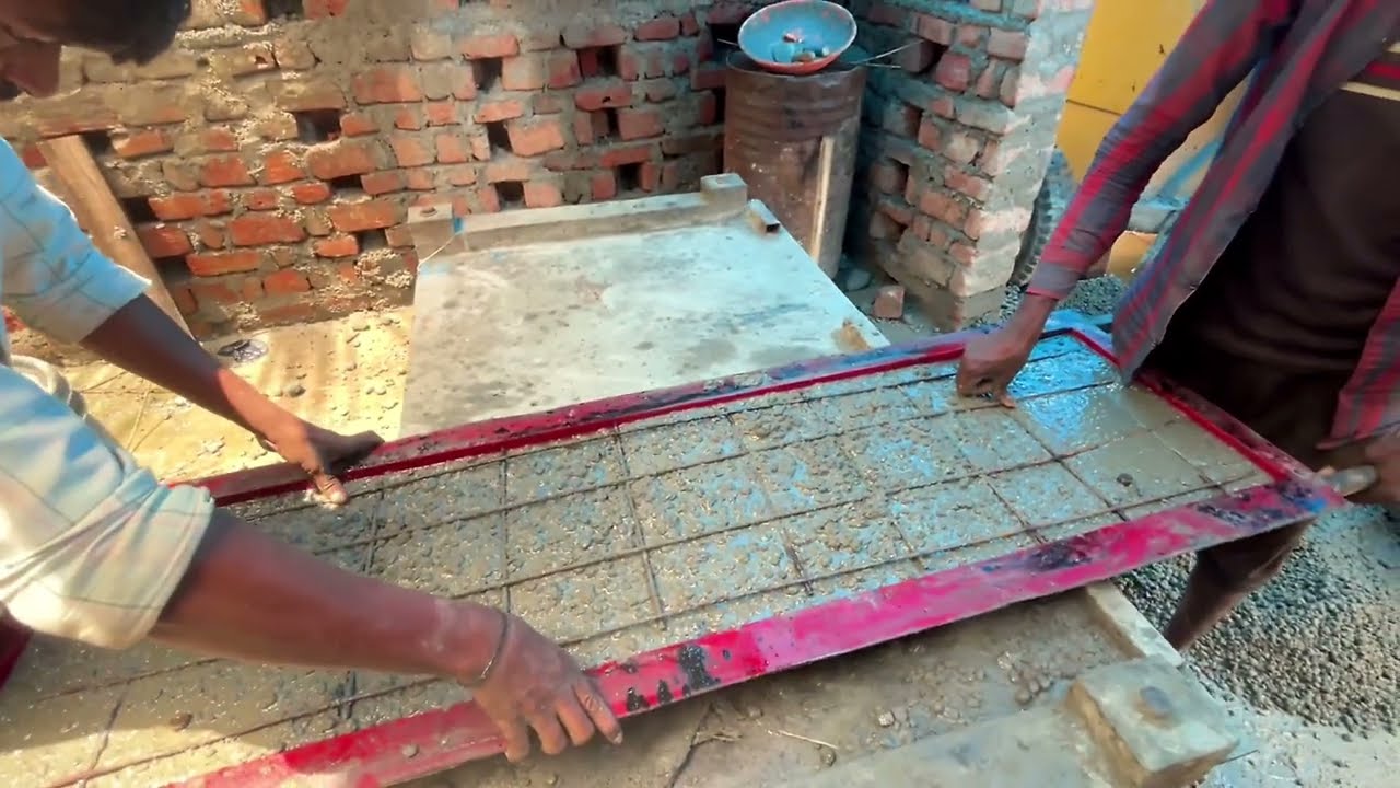 How to make concrete chair | bench | concrete factory 