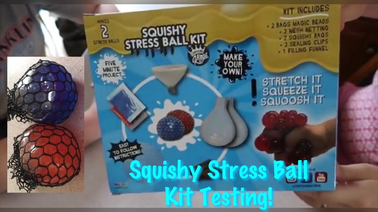 squishy stress ball kit