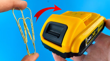 🔋⚠️ Old Battery Will Come Back to Life Like New in 1 Minute! 🔧⚡ Great Ways to Restore Your Battery!