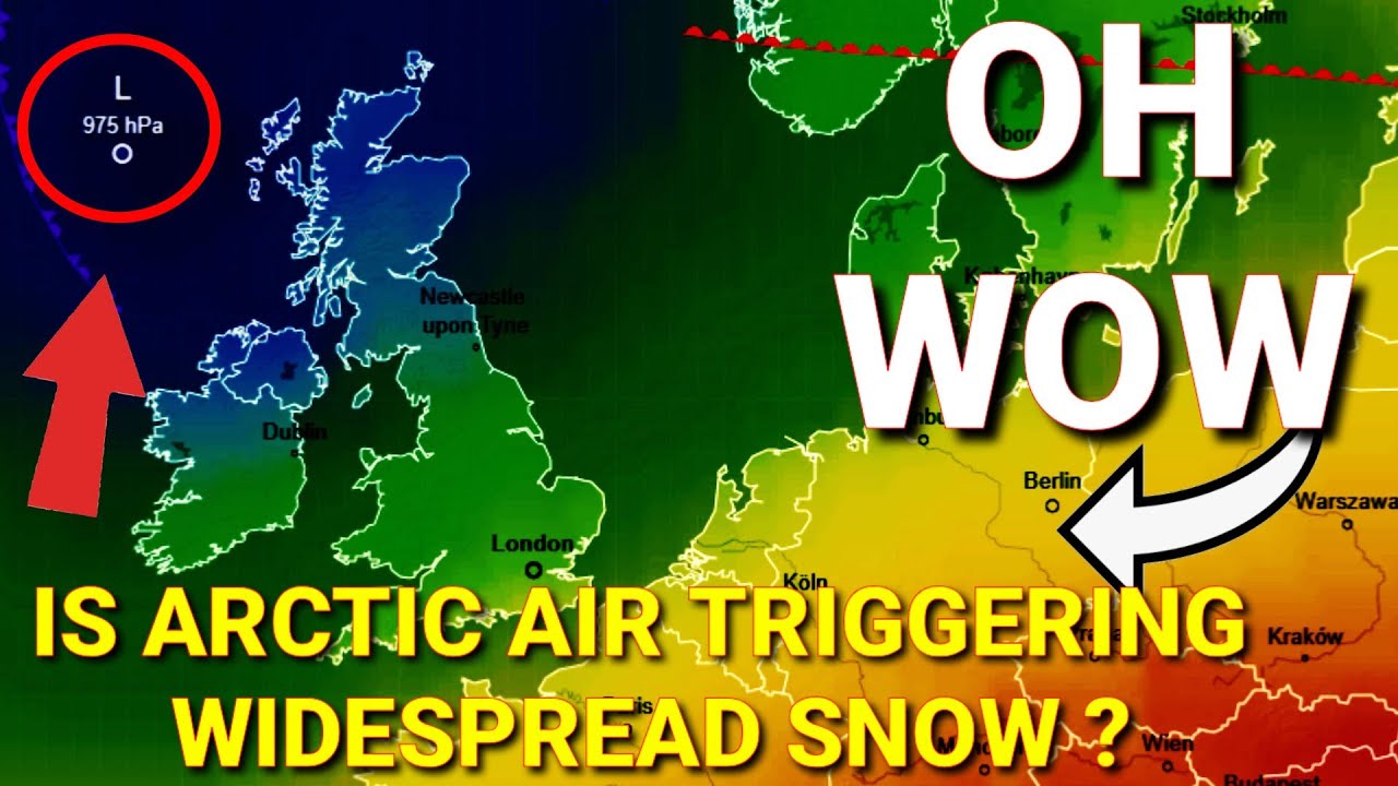 Is Arctic Air Triggering Widespread Snow? Severe UK Cold Explained | UK ...