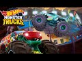 Hot Wheels Monster Trucks Compete for the Cup! - Monster Truck Videos for Kids | Hot Wheels