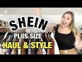 HUGE SHEIN PLUS SIZE HAUL 2021 | Spring/Summer Outfit Inspiration | My Biggest Haul Yet