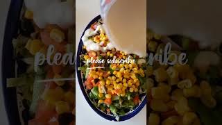 طريقة عمل سلطة الدوريتوس خطوه بخطوه |  سلطة الناتشوز #صحي#healthyfood  #healthy#yummy#salad#shorts