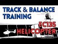 Helicopter track and balance training  airbus  ec135