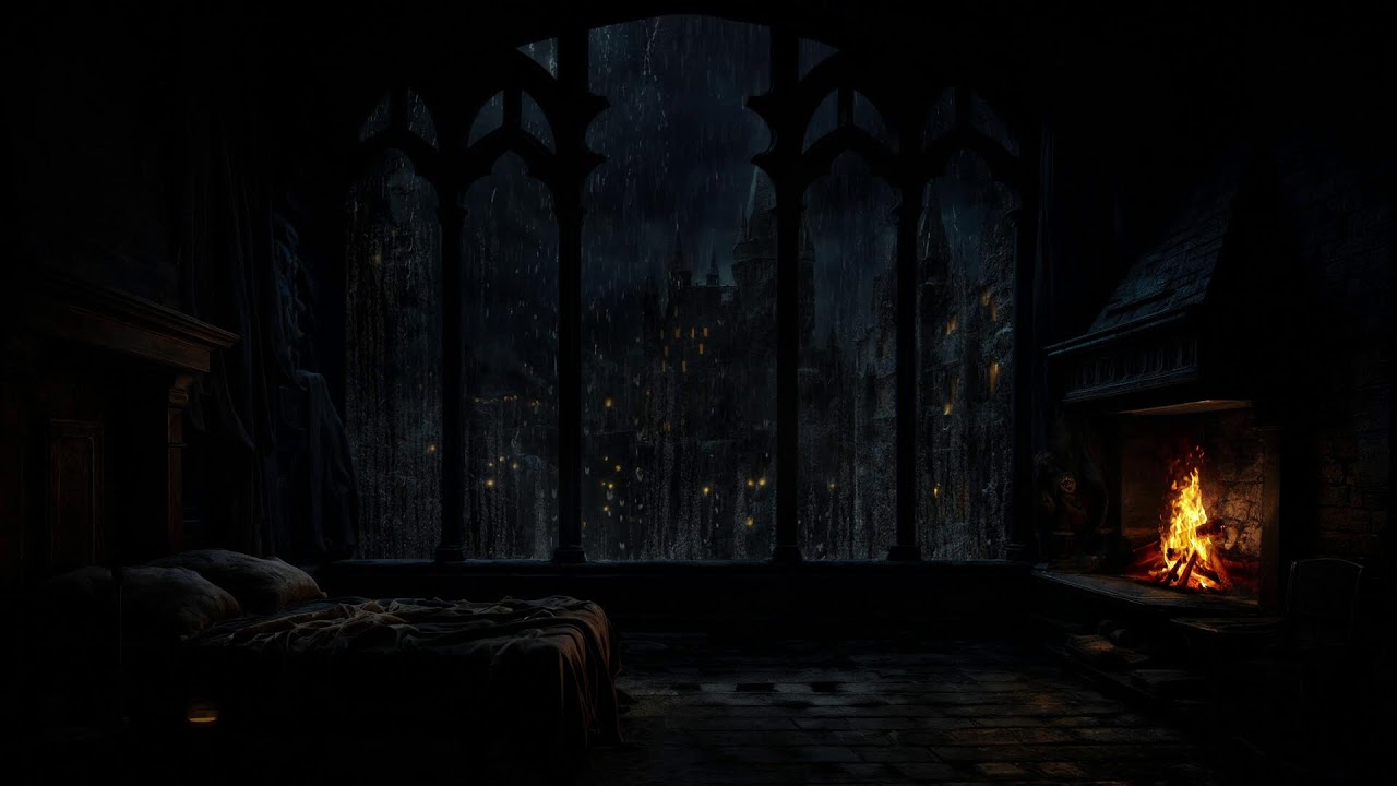 The Sound of Rain for Deep Sleep | The DEEPEST Healing Sleep:Whole Body Regeneration, Relieve Stress