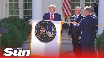 Trump makes giant leap towards unleashing a SPACE ARMY with Space Command