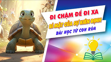Đi chậm để đi xa - Bí mật của sự kiên định - Bài Học Từ Con Rùa