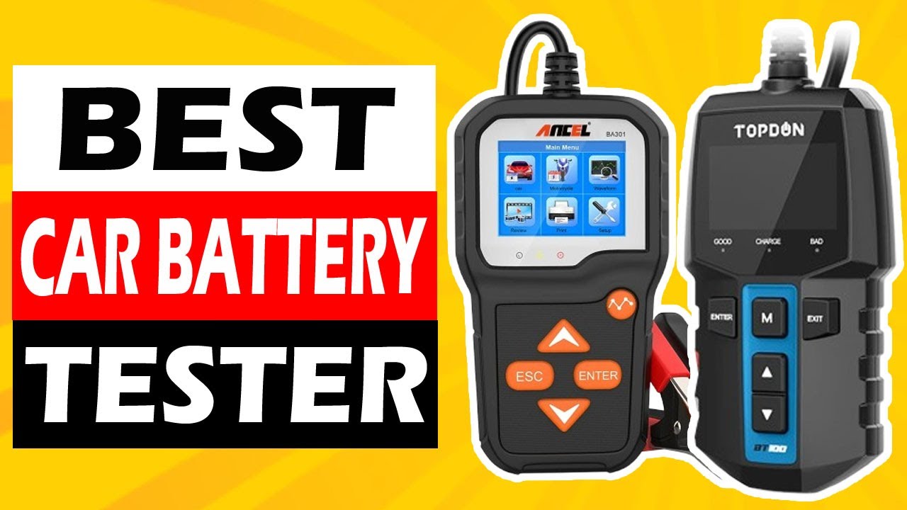 Top 5 Best Car Battery Tester in 2025 - YouTube