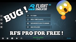 how to get rfs pro for free ( bug ) 🔥🔥 RFS Real Flight Simulator screenshot 4
