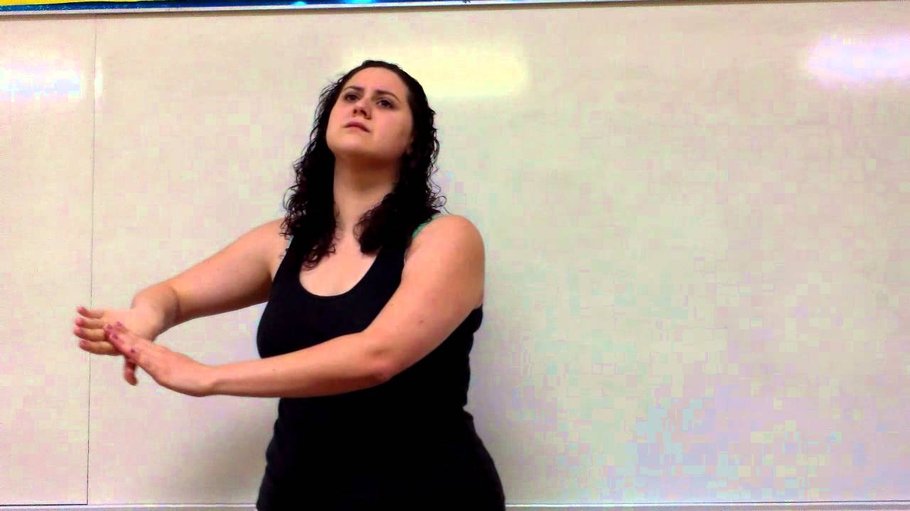 tonight i wanna cry asl - YouTube