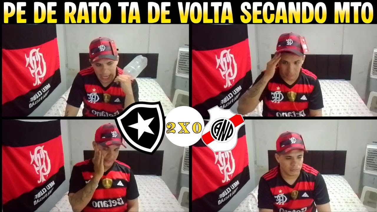REAÇÕES FLAMENGUISTAS SECANDO BOTAFOGO 2 X 0 NACIONAL POTOSÍ