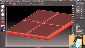 Intro to Zbrush - Sculpting the Floor (Part 4)