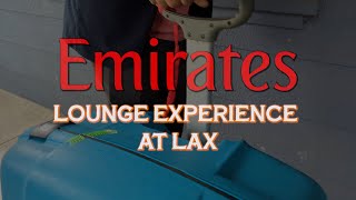 Emirates Lounge, Los Angeles International (LAX)