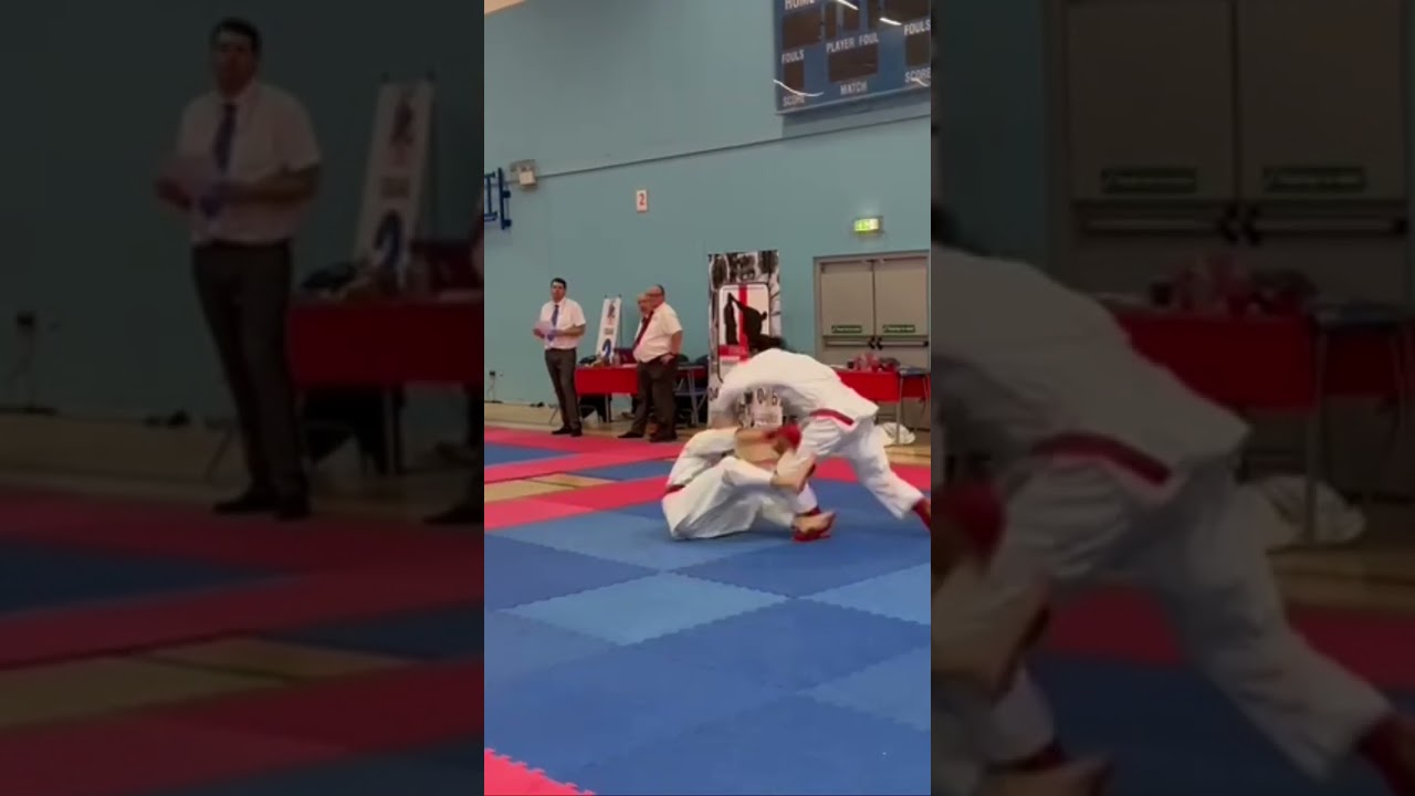 Sweep the leg #wkf #budo #ikf #ippon #jka #jkakarate #karate #karateathome #karatecombat #