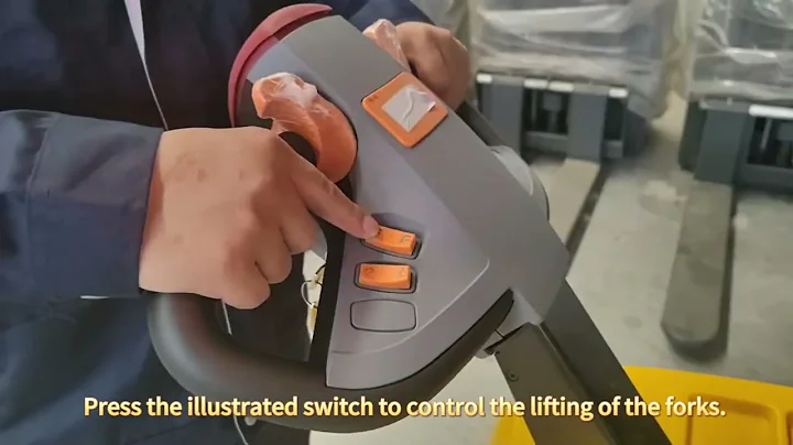 1.5Ton 3M Electric Pallet Stacker Stand Fully Electric Drive Forklifts