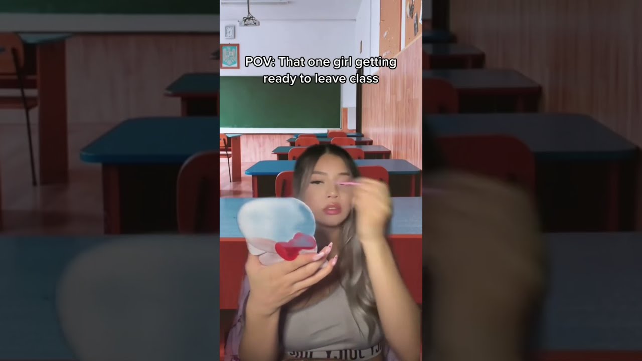 POV That One Girl Getting Ready To Leave Class Shorts