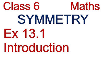 Introduction | Ex 13.1 | Class 6 | Symmetry | Chapter 13 | PSEB | Maths