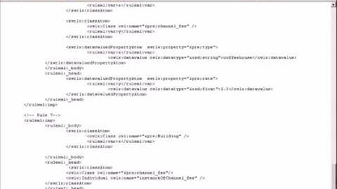 Demo video of RHEA - Rule Parser