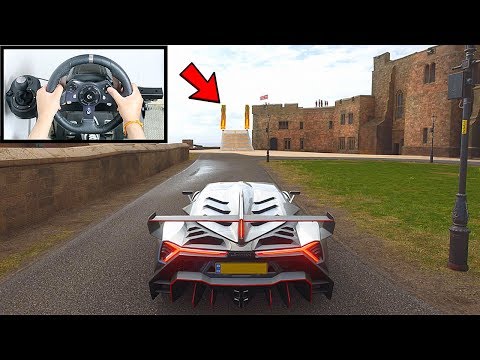 forza-horizon-4-lamborghini-veneno-(steering-wheel-+-paddle-shifter)-gameplay