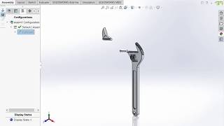 Explode Veiws Adjustable wrench #SOLIDWORKS