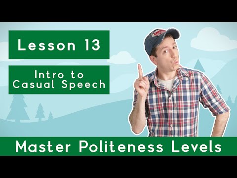 Master Politeness Levels with <strong>Billy</strong> Go | #13: Intro to Casual Speech