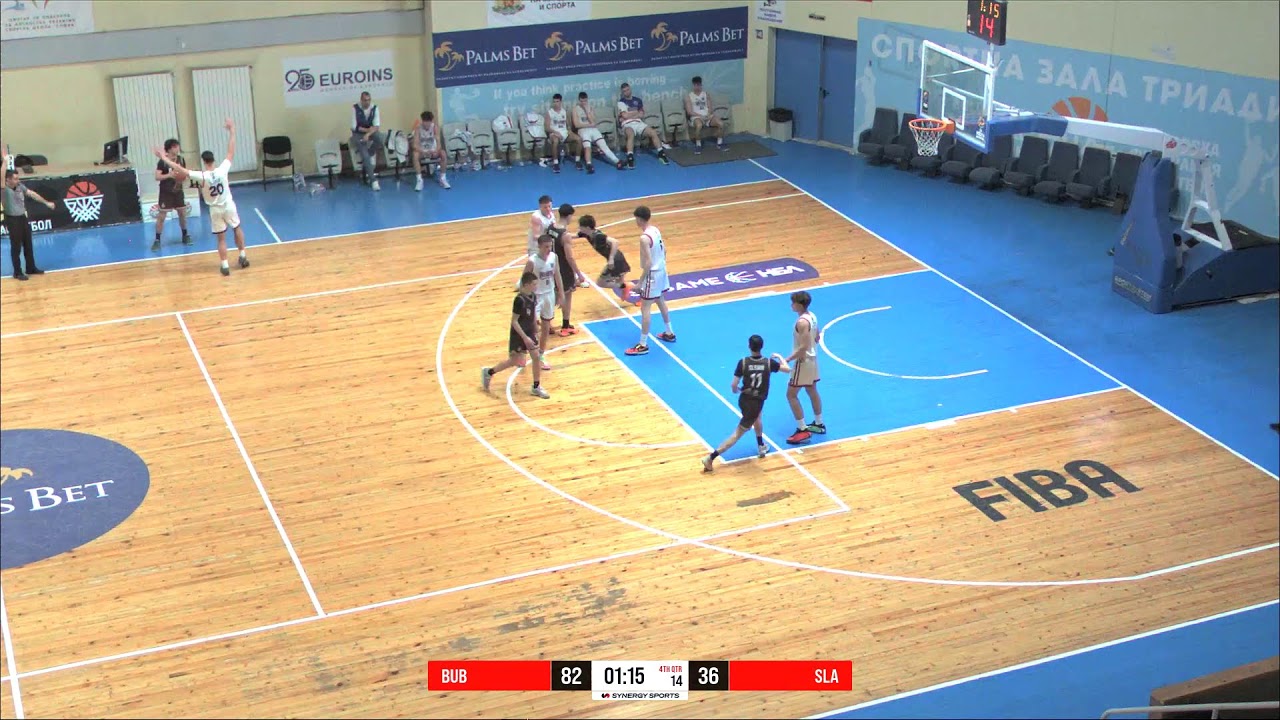 БУБА Баскетбол  1 - Славия | Юноши 19г.  | І-Див. ЗАПАД - Северозапад - гр. А