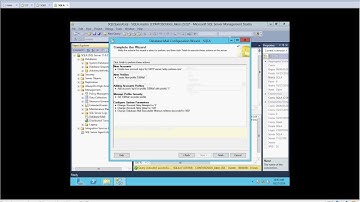 SQL 2012 Configure Database Mail