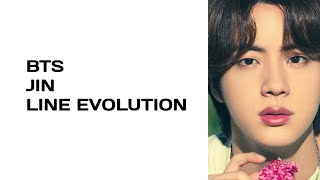 •BTS - JIN ( LINE EVOLUTION ) | UNTIL " PERMISSION TO DANCE ".