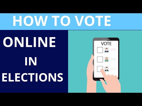 Video: How To Vote Online