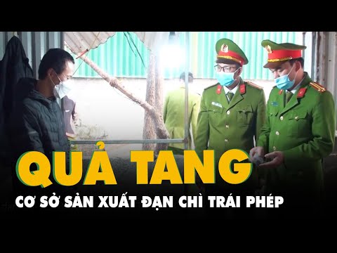 Video Bắt quả tang cơ sở sản xuất đạn chì súng săn để bán... - youtube