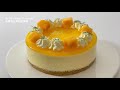 No-Bake Mango Cheesecake 免烤箱芒果乳酪蛋糕 | PastriesLab