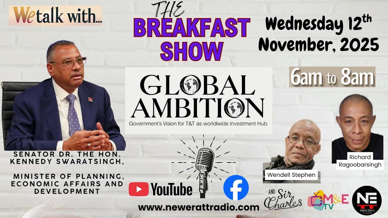 The Breakfast Show: Development Vision - Minister Swaratsingh on Revitalization Blueprint