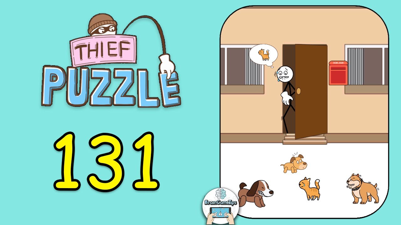 Thief Puzzle: to pass a level - Level 131 Answer