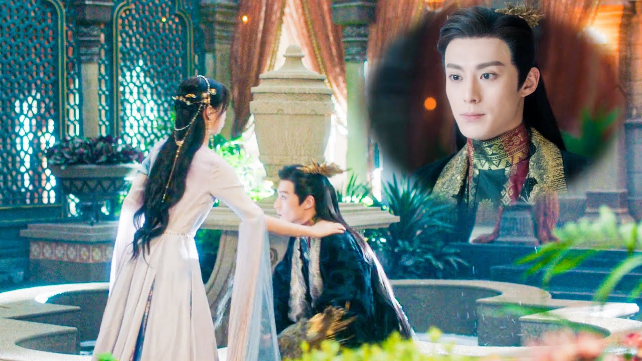 霸道魔王縱橫三界，卻任由小蘭花壓下他的肩膀，寵她上天！#虞书欣 💖#王鹤棣 #苍兰决