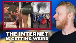 The Internet Is Getting Weird Again REACTION | OFFICE BLOKES REACT!!
