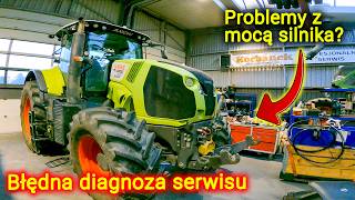 Claas Axion - engine loses power, fuel doesn't fly as fast as it should👉wine injectors?