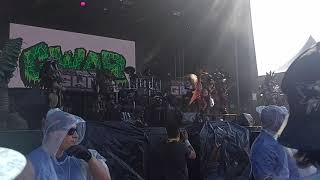 Gwar - maggots live at Riot fest