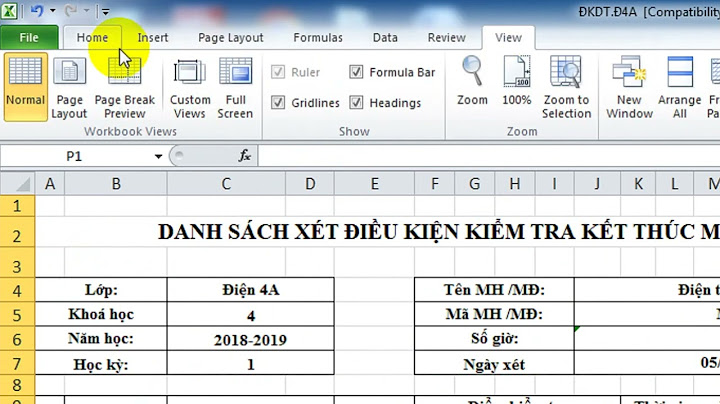 Lỗi excel preview 1 trang mà in thành nhiều trang năm 2024