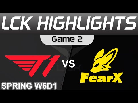 T1 vs FOX Highlights Game 2 LCK Spring Season 2024 T1 vs FearX by Onivia