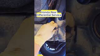 Honda Rear Differential Service #trending #shorts #short #shortsvideo#mecha #mechanic