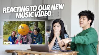 Reacting To Our New Song 'Great Day' | Ranz and Niana