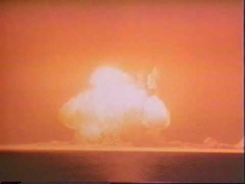 Ядерный взрыв - Trinity (Первый наземный взрыв)