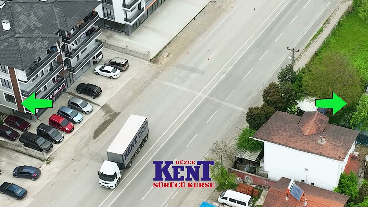 Düzce CE Sınıfı 25 Metre Geri Gelme ve Park