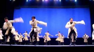 Video thumbnail of "Georgian Dance - suxishvilebi - lekuri (Сухишвили - lekuri)"