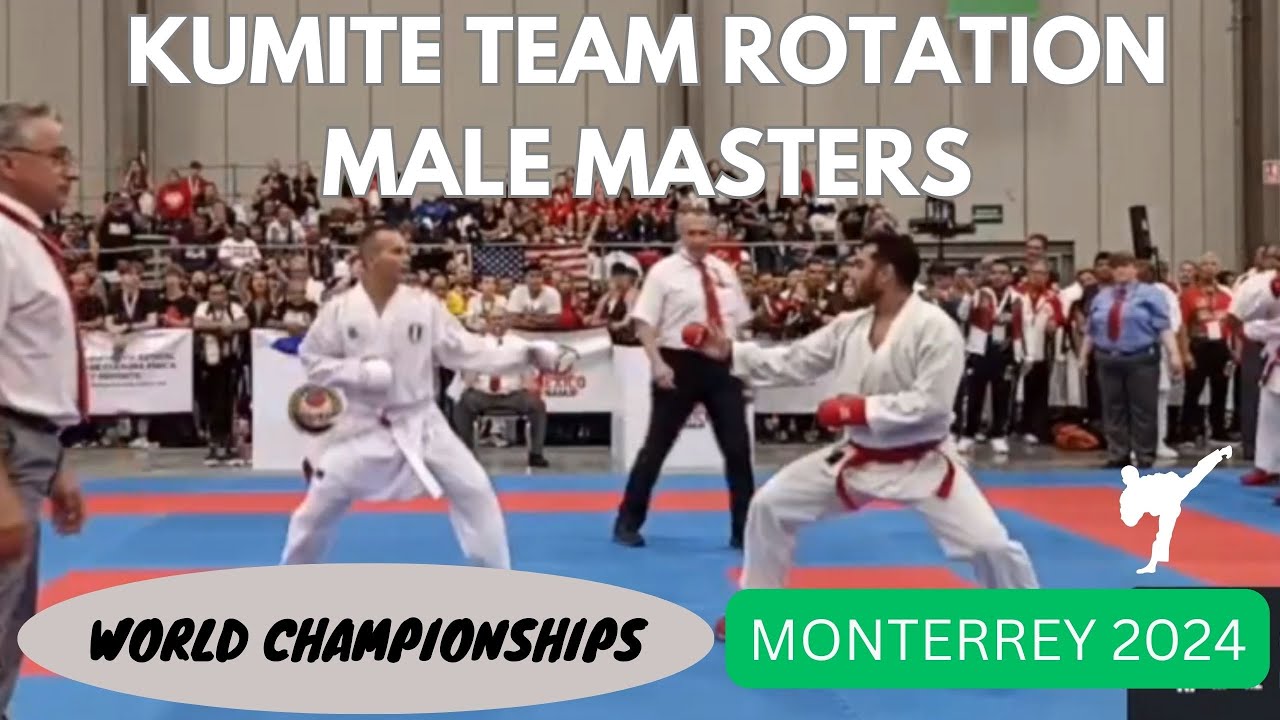 KUMITE TEAM ROTATION MALE MASTERS OPEN | WUKF WORLD KARATE CHAMPIONSHIP 2024 