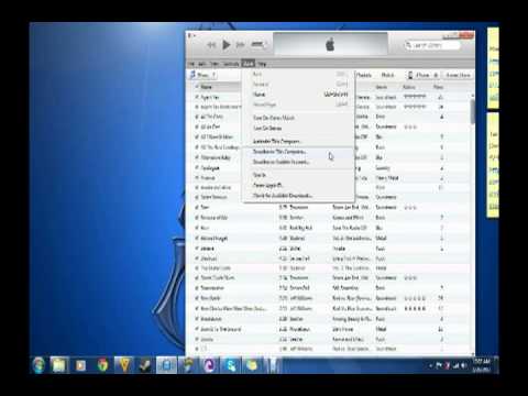 How To Deauthorize An idevice On The New itunes