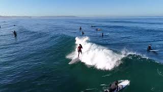 April 9 2024 Complete Raw Unedited Drone Surfing Footage of Tourmaline Surf Park Morning Time