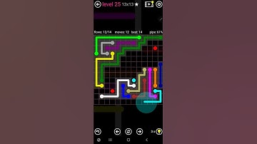 How To Solve Flow Free Pink Pack Level 25 13x13 Harder Board Walk Through Solution Walkthrough