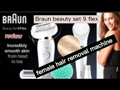 How to clean Braun Silk Epil 9 Flex